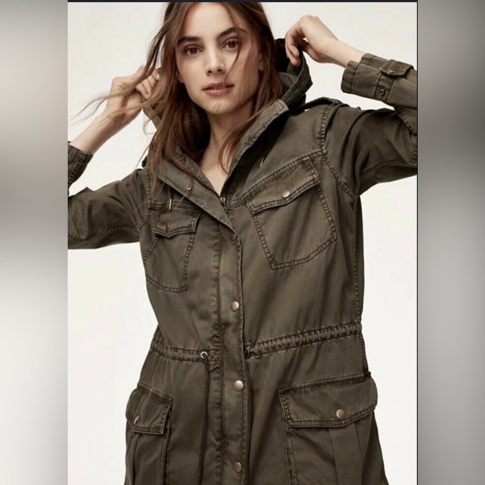 Talula Women's Olive Hooded Jacket